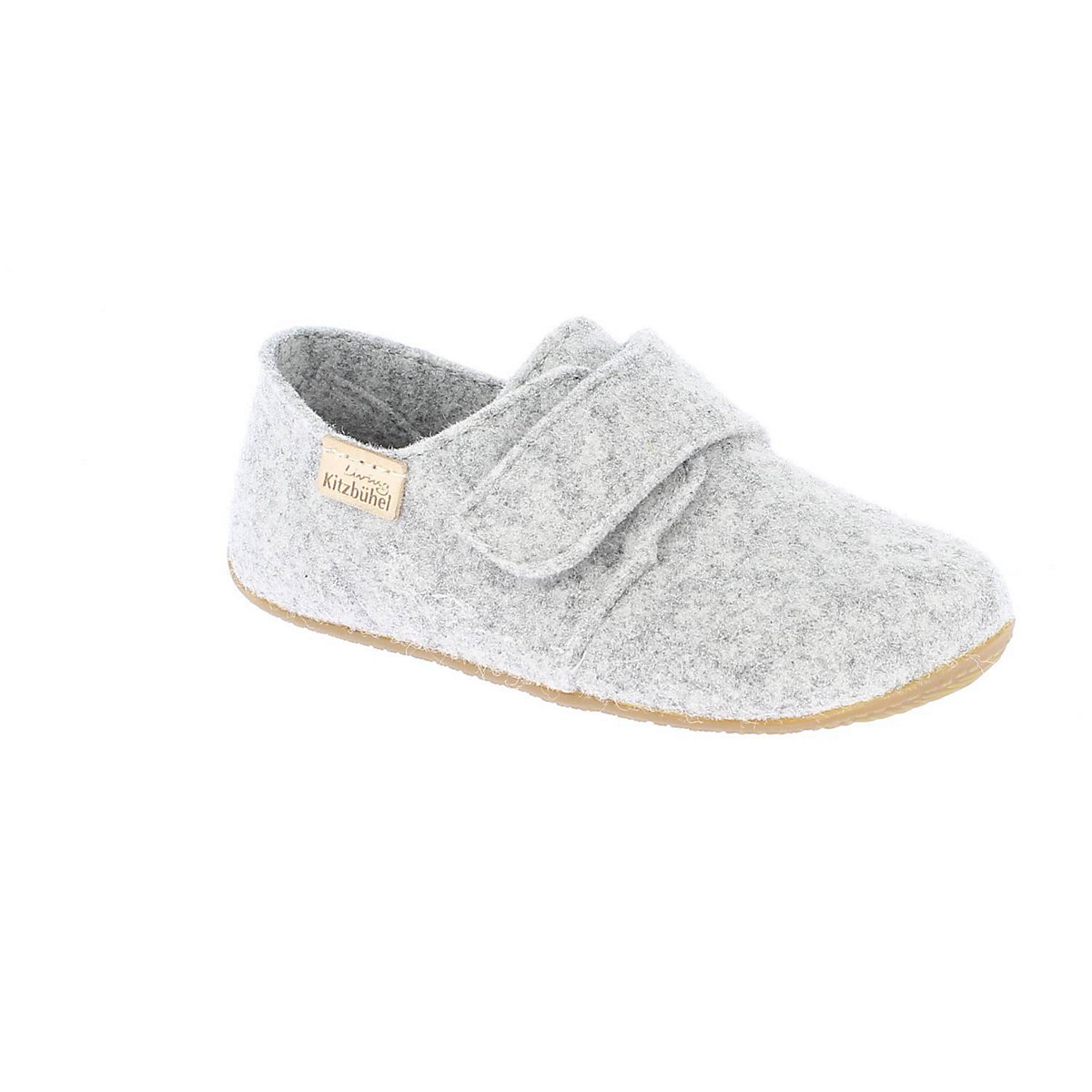 Klettmodell Filz uni Nebel Ballerinas