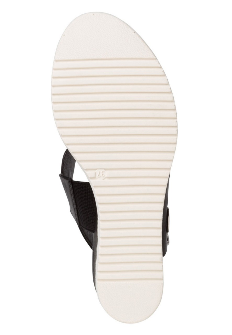 TAMARIS Riemchen Sandalen schwarz