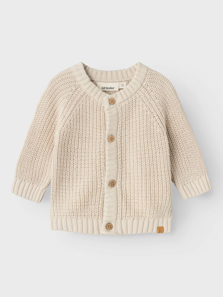 name it Strickjacke NBNEMLEN LS KNIT CARD LIL in sheer bliss günstig kaufen