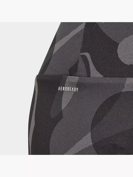 adidas Essentials AEROREADY Seasonal Print Kids High-Waist 7/8-Leggings
