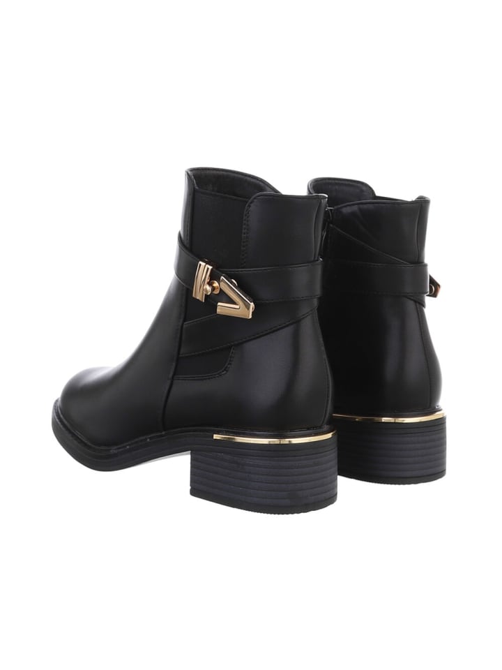 Ital-Design Stiefelette in Schwarz günstig kaufen