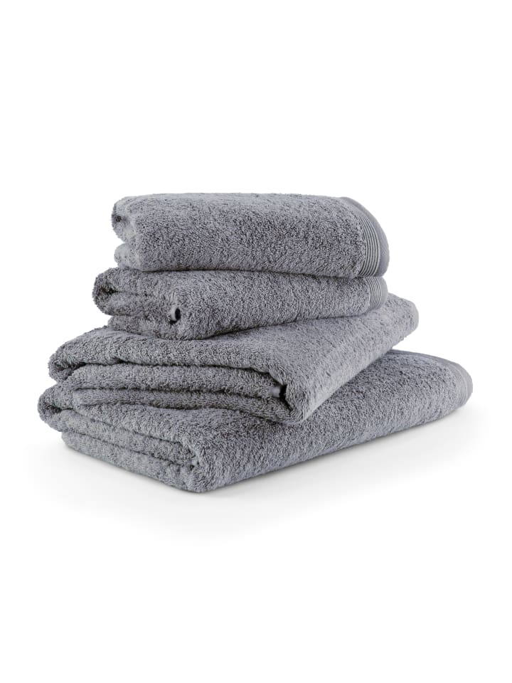 Möve Handtuchset Superwuschel 4-TLG in stone günstig kaufen 4-teilig