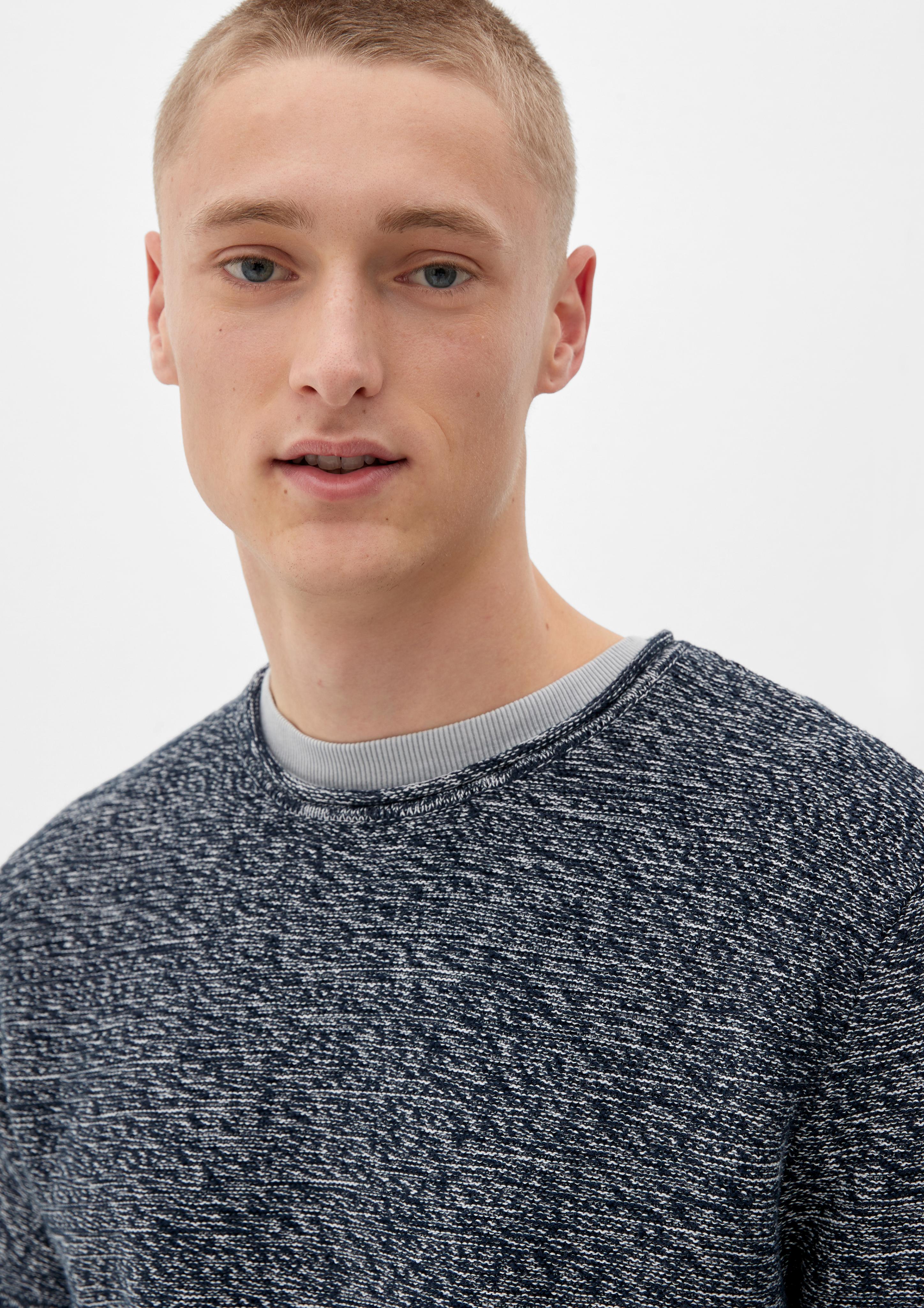 Strickpulli mit Rollsäumen  2123459-59W0