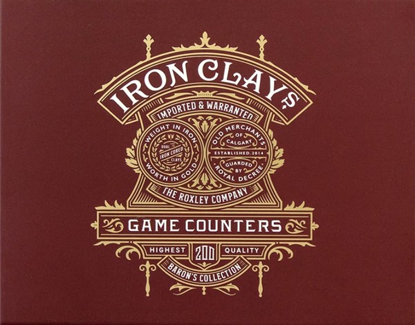 Iron Clays 200 Printed Box (engl.)