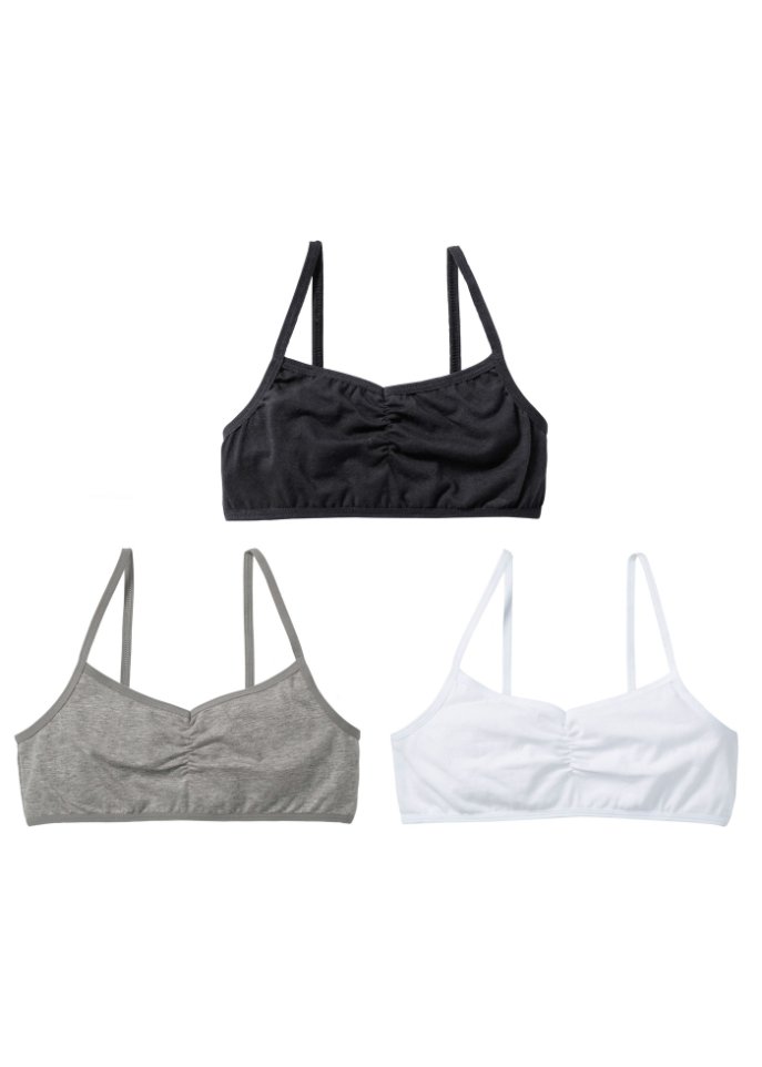 Mädchen Bustier (3er Pack)