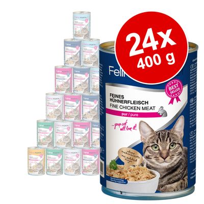 Gemischtes Sparpaket Feline Porta 21 24 x 400 g