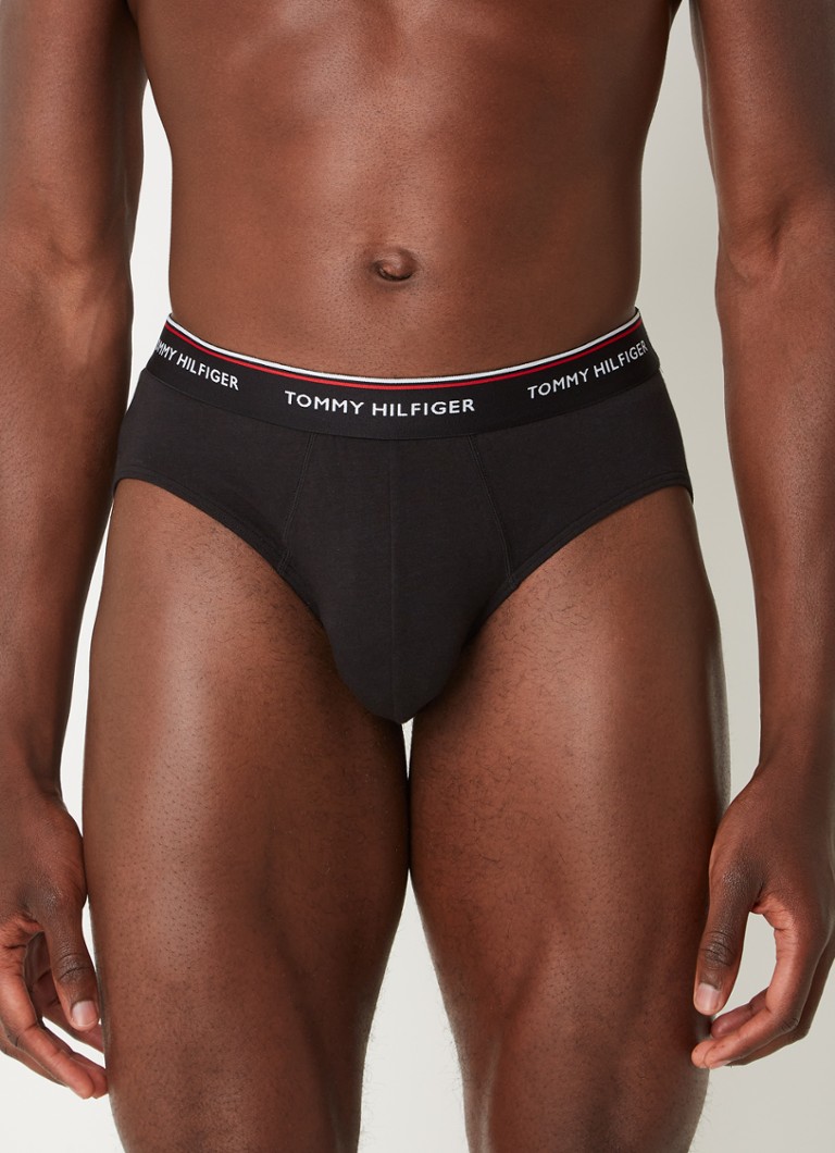 Lot de 3 slips Tommy Hilfiger avec bande logotée