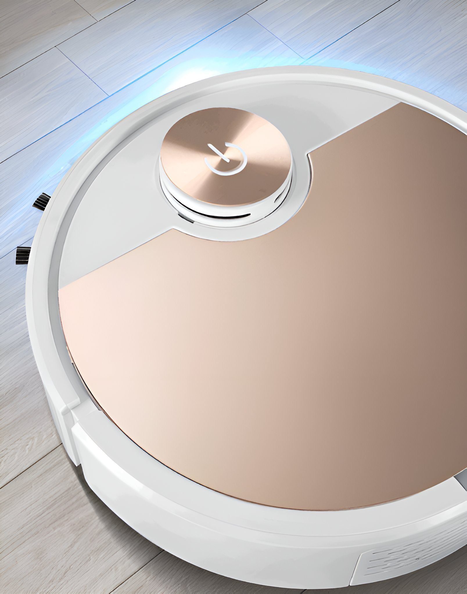 Suzakuin Wischroboter Intelligenter Saugroboter mit App-Steuerung und automatischem