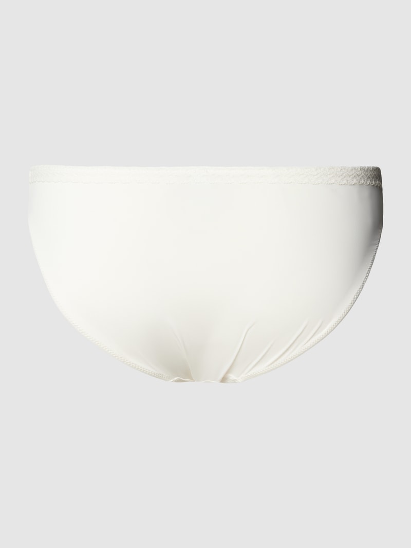 Slip mit Spitze in weiß