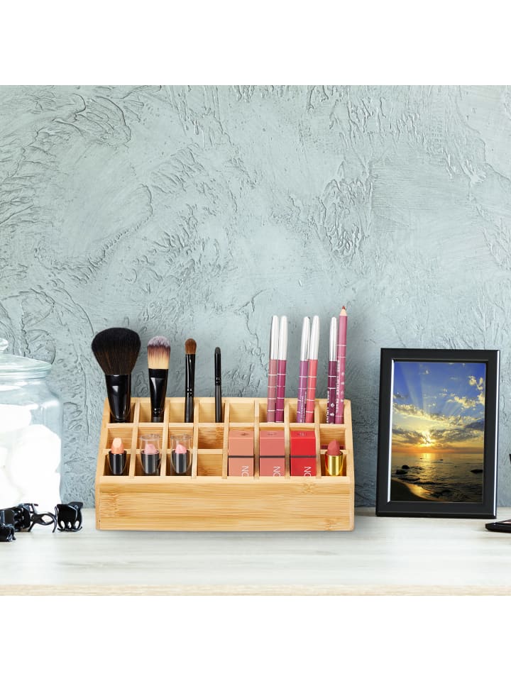 relaxdays Lippenstifthalter in Natur günstig kaufen onesize