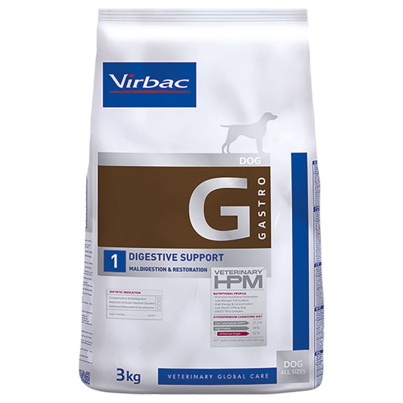 Virbac Veterinary HPM Dog Gastro Digestive Support G1 | bitiba %