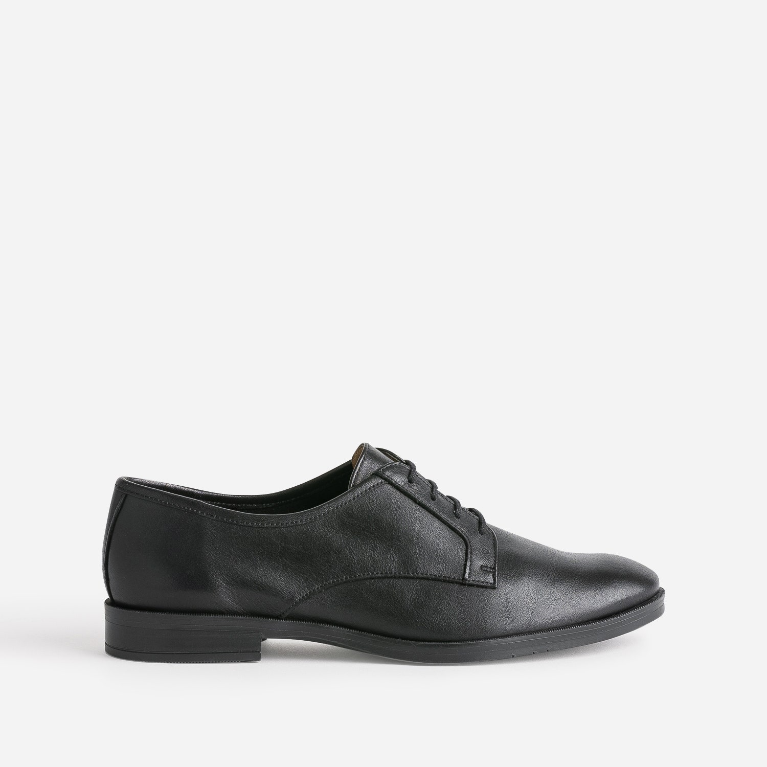 Derby ERAM FLEX noir en cuir