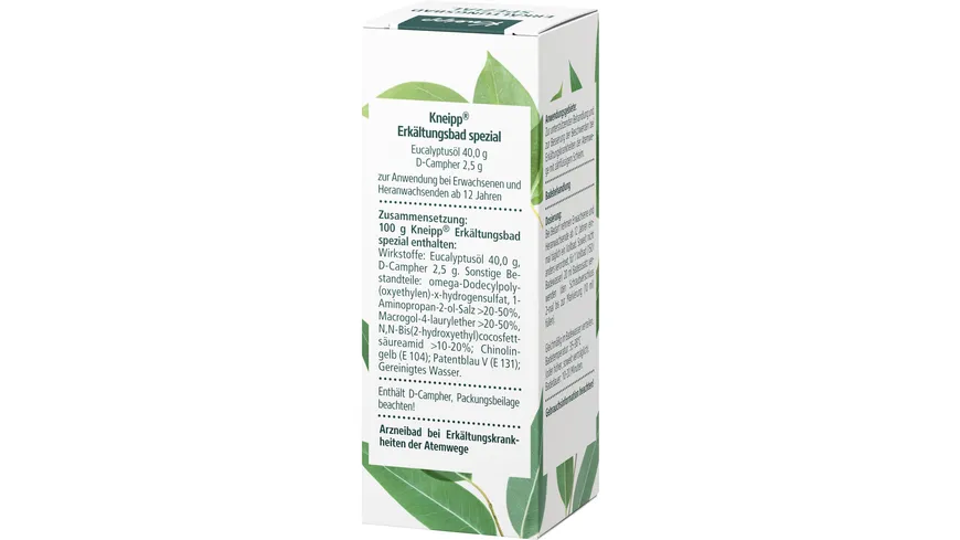 Kneipp ERKÄLTUNGSBAD SPEZIAL 100 mlArzneibad 100 ml