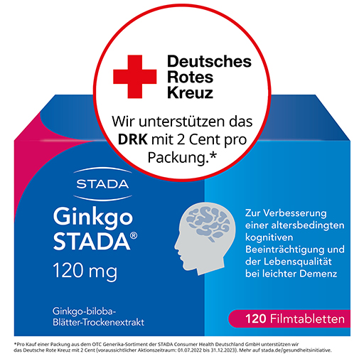 GINKGO STADA 120 mg Filmtabletten  120 St  Filmtabletten