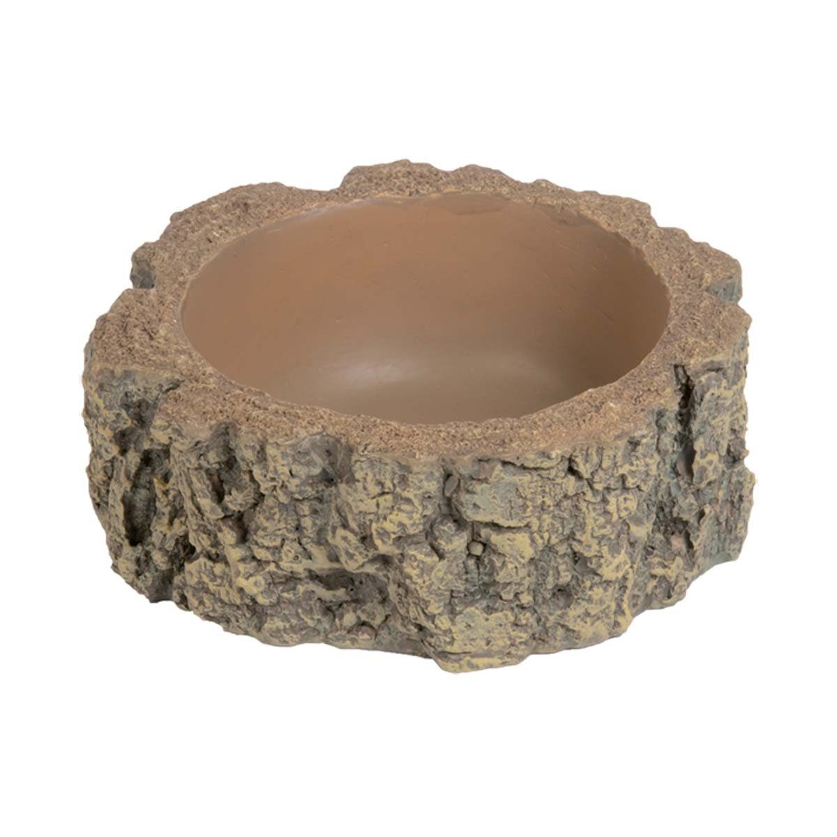 HOBBY Terrariendeko Trinkschale Bark 1, 9x9x3 cm