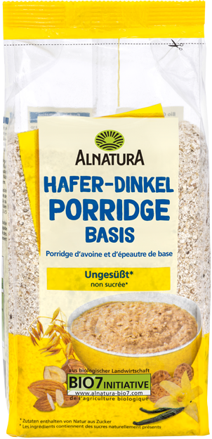 Alnatura Bio Hafer-Dinkel Porridge Basis