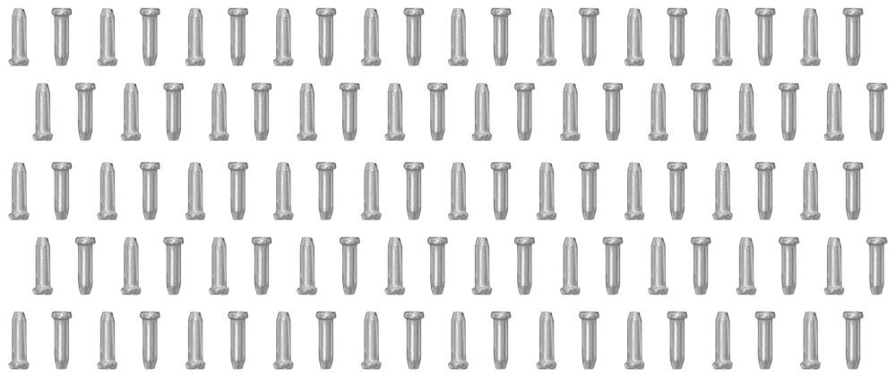 Katana Schaltzug / Bremsinnenzug Endkappen (100 Stück) kaufen | Bike-Discount
