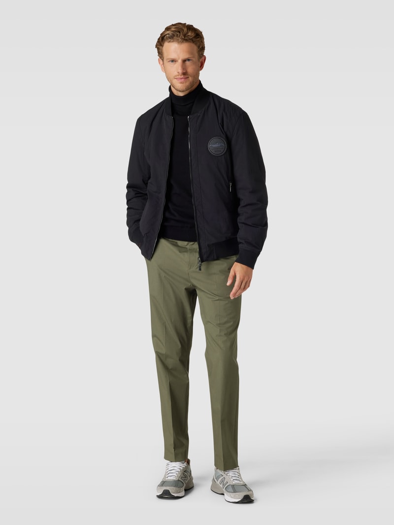 Jacke mit Label-Patch - Porsche X Boss Collection in schwarz