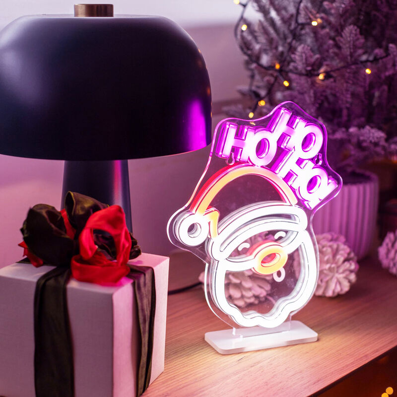 Neónový efekt LED svetelný nápis - Je to nápis