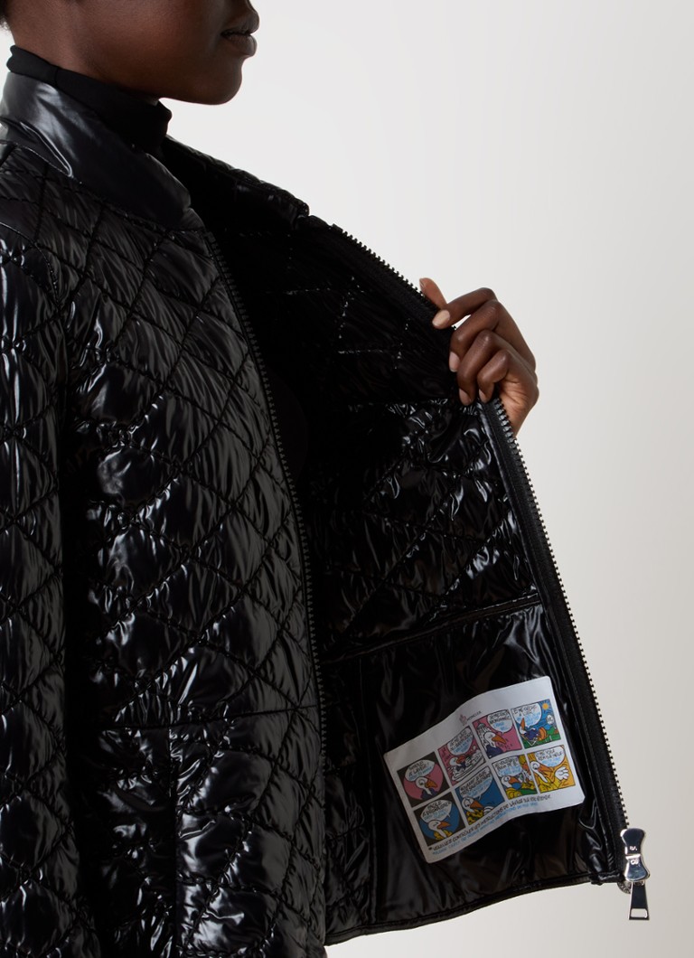 Giacca trapuntata Moncler Barive con motivo trapuntato e logo