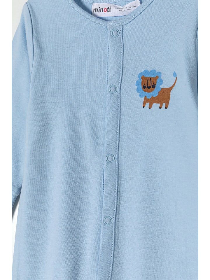 Minoti 4er. Set: Strampler 24babypack1 in hellblau günstig kaufen
