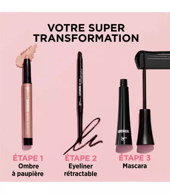 SUPERHERO™ NO-TUG MECHANICAL LINER Crayon Eyeliner Waterproof et Longue Tenue
