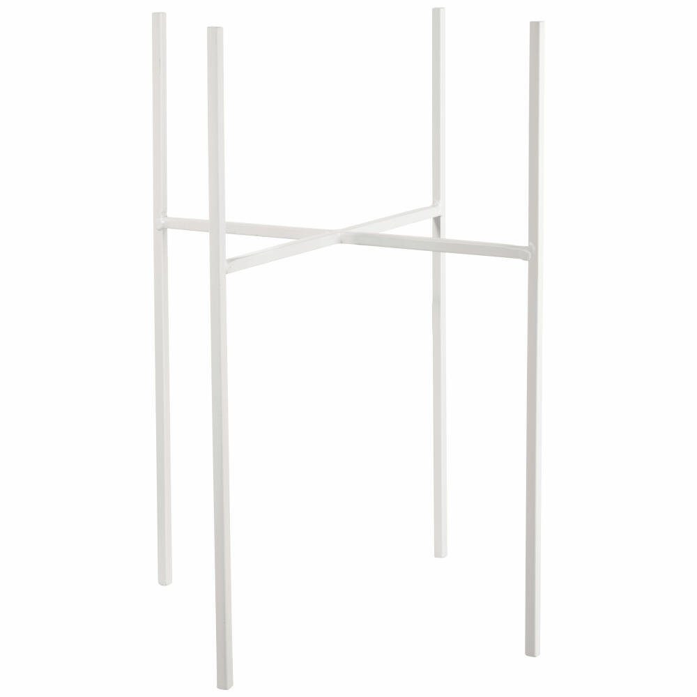 ASA SELECTION Übertopf haruko Metallgestell Weiß H 40.5 cm