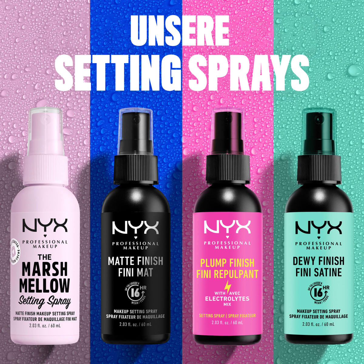 Fixierspray Matte Finish/Long Lasting  01, 60 ml