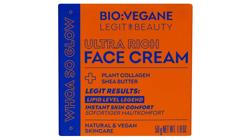 BIO:VÉGANE SKINFOOD Ultra Rich Face Cream 50 ml