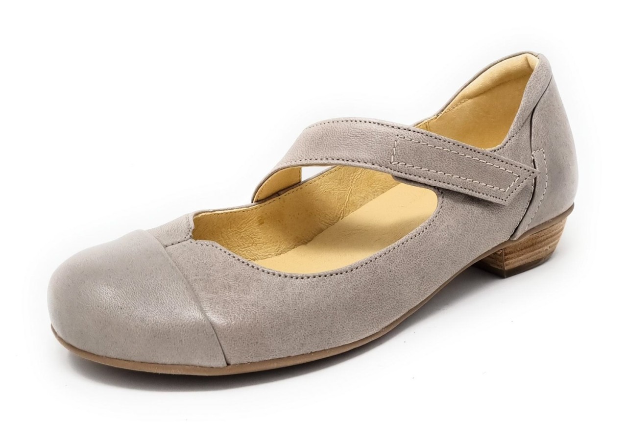 BRAKO Ballerinas grau