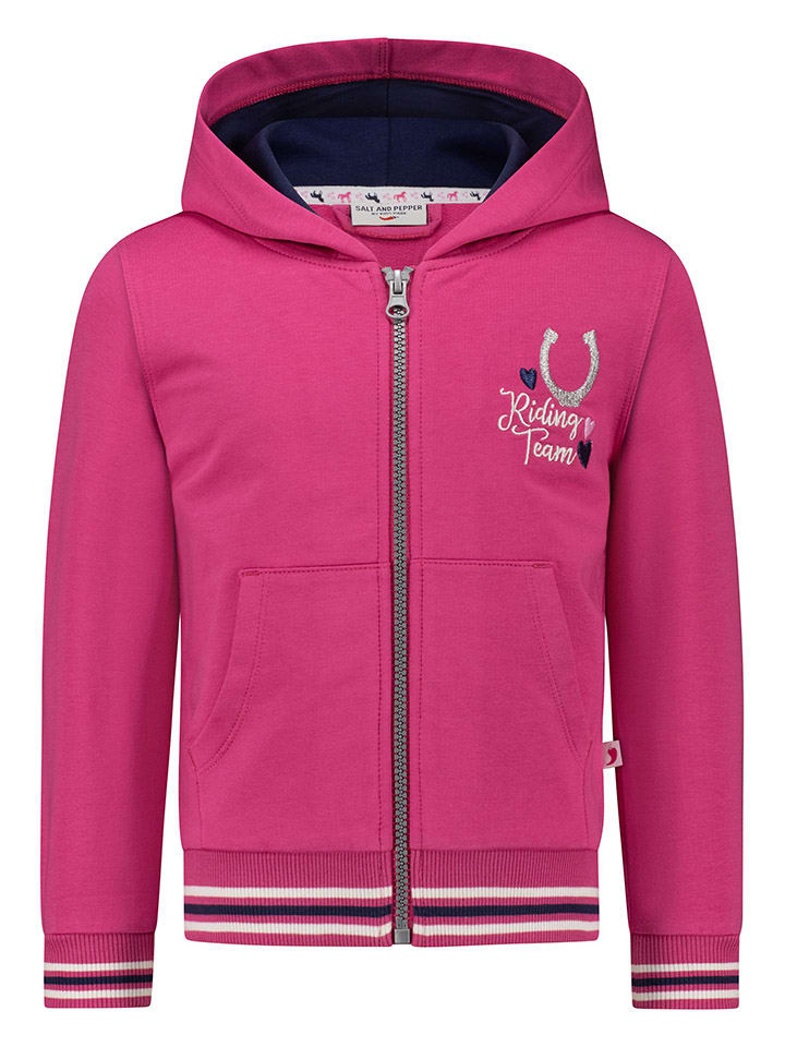 Salt and Pepper Sweatjacke in Pink günstig kaufen