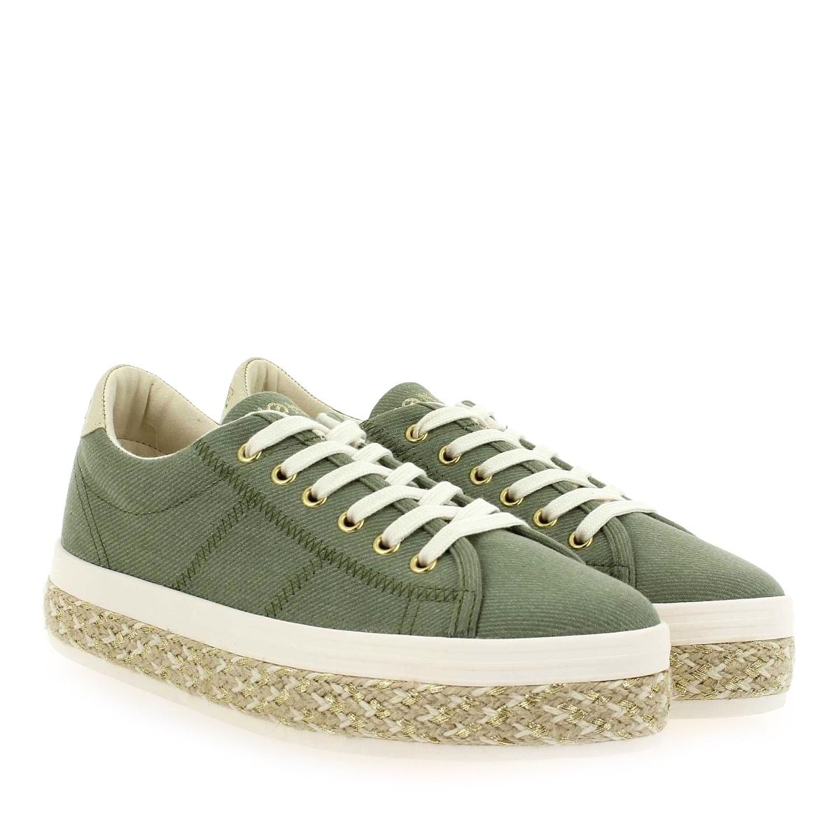 No Name  MALIBU SNEAKER GAMA - Kaki