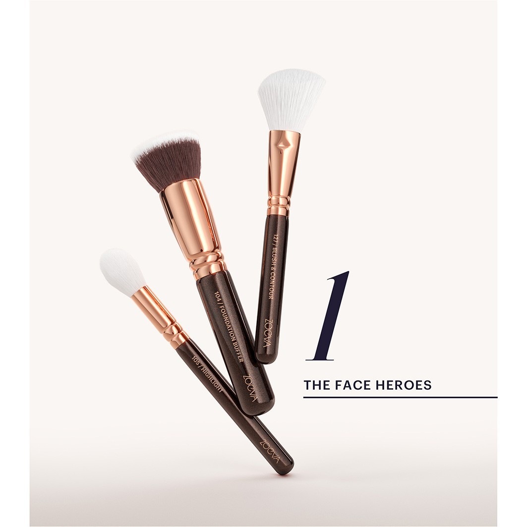 THE COMPLETE BRUSH SET (ROSÈ GOLDEN EDITION)