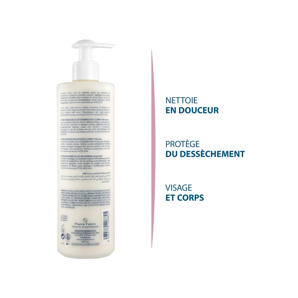 Ducray Ictyane Crème de douche 400 ml Crème de douche