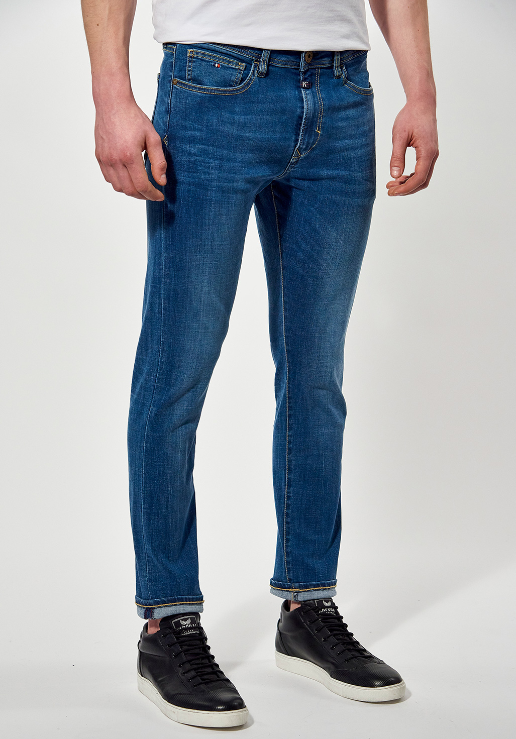 DADAS  Jean skinny Homme, effet délavé