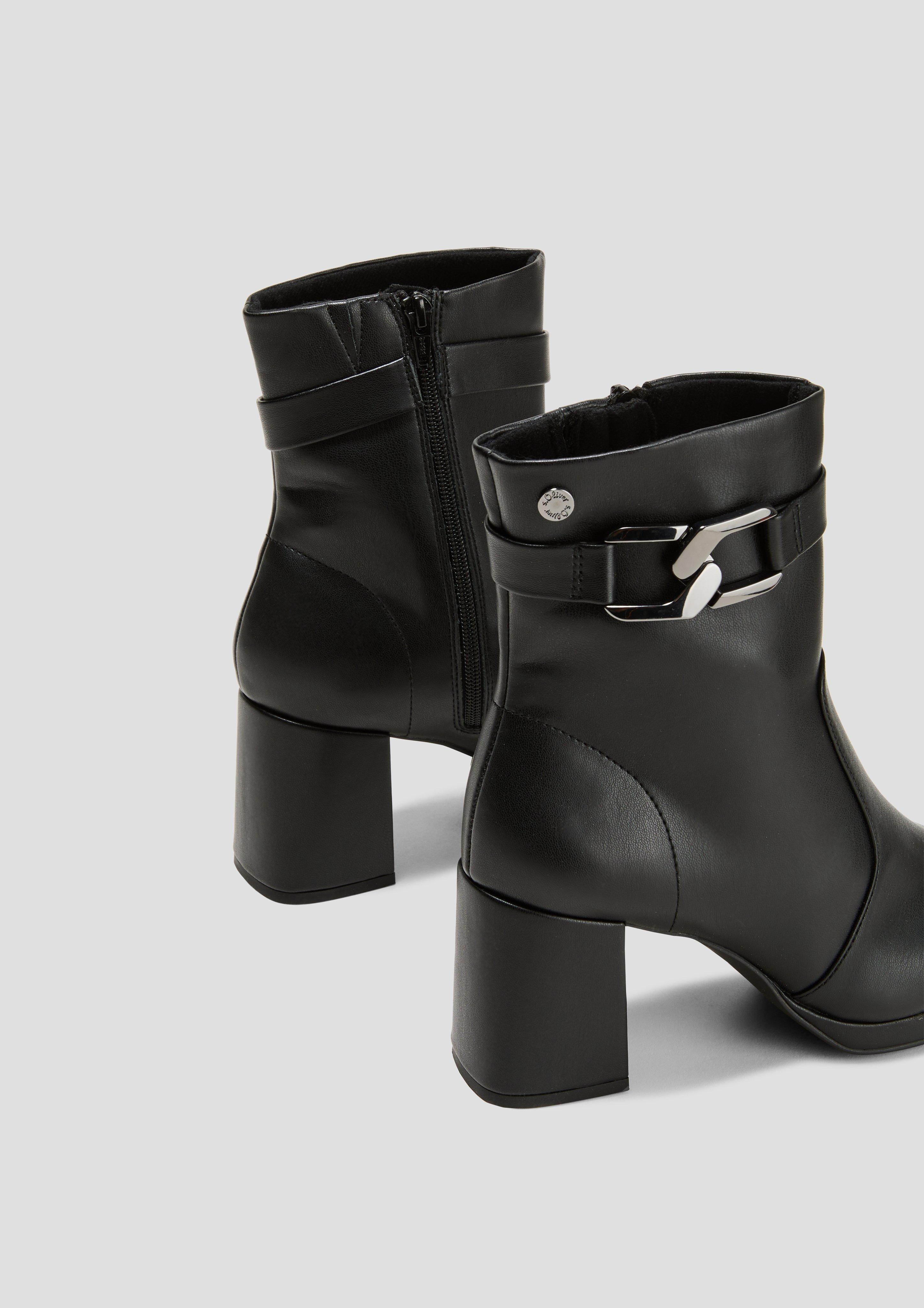 Stiefeletten mit Schmuck-Detail  6008310-001