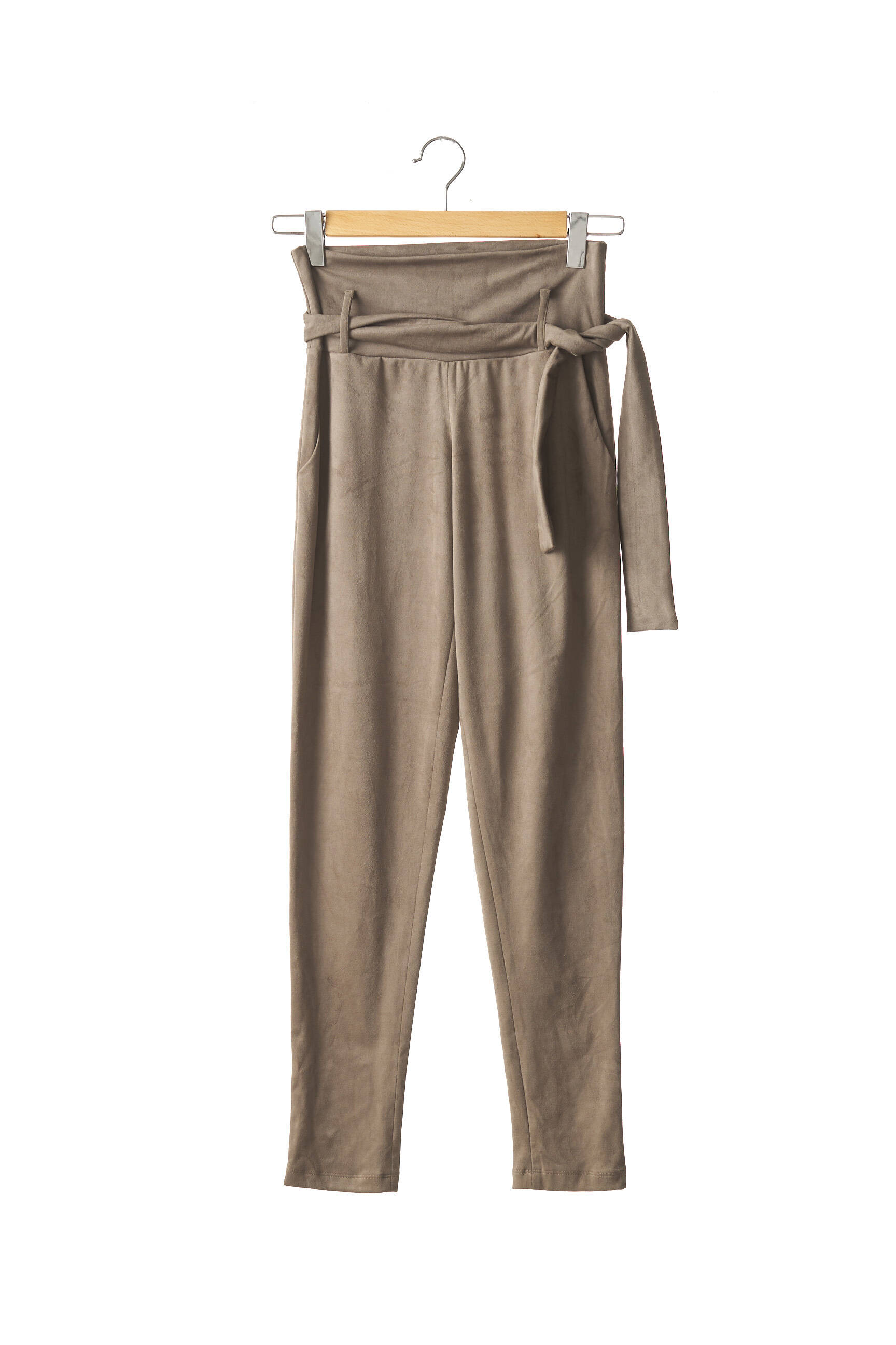 Fragile Pantalons Maternite Femme couleur beige