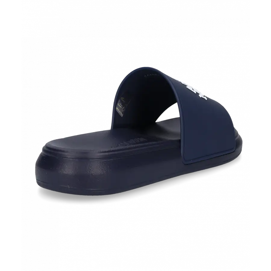 Alexander McQueen - Badeschuhe POOL SLIDE Kautschuk - blau