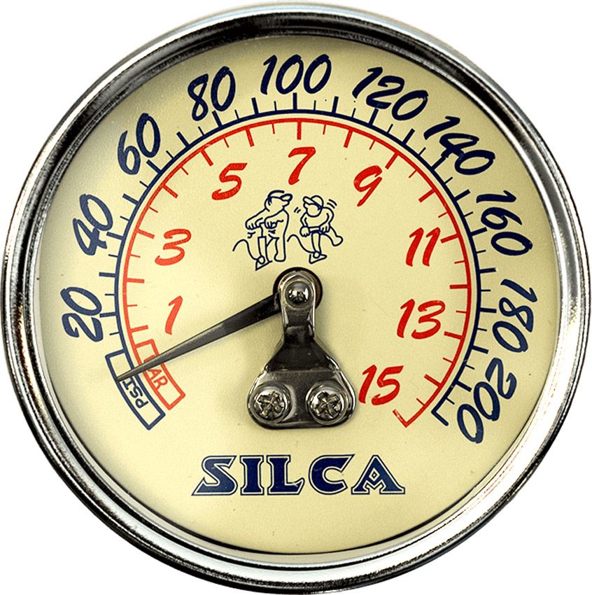 Silca Classic Manometer für Pista / Superpista (210psi) kaufen | Bike-Discount