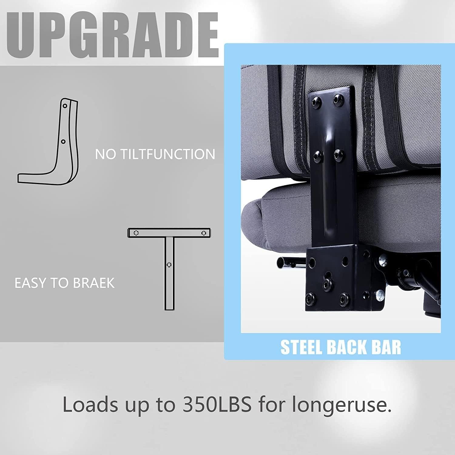 Dowinx Gaming-Stuhl Gaming Stuhl Bürostuhl Ergonomisch, Lendenkissen verstellbar (150 kg Belastbar, Zockerstuhl, Zocker, Sessel Gaming, 1 St), Pc Sessel, Computerstuhl, Computer Stuhl, Zockersessel