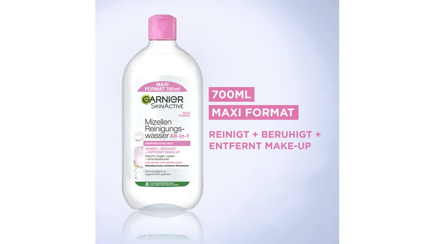 Garnier Skin Active Mizellenwasser All-in-1 Sensitive Maxi 700 ml