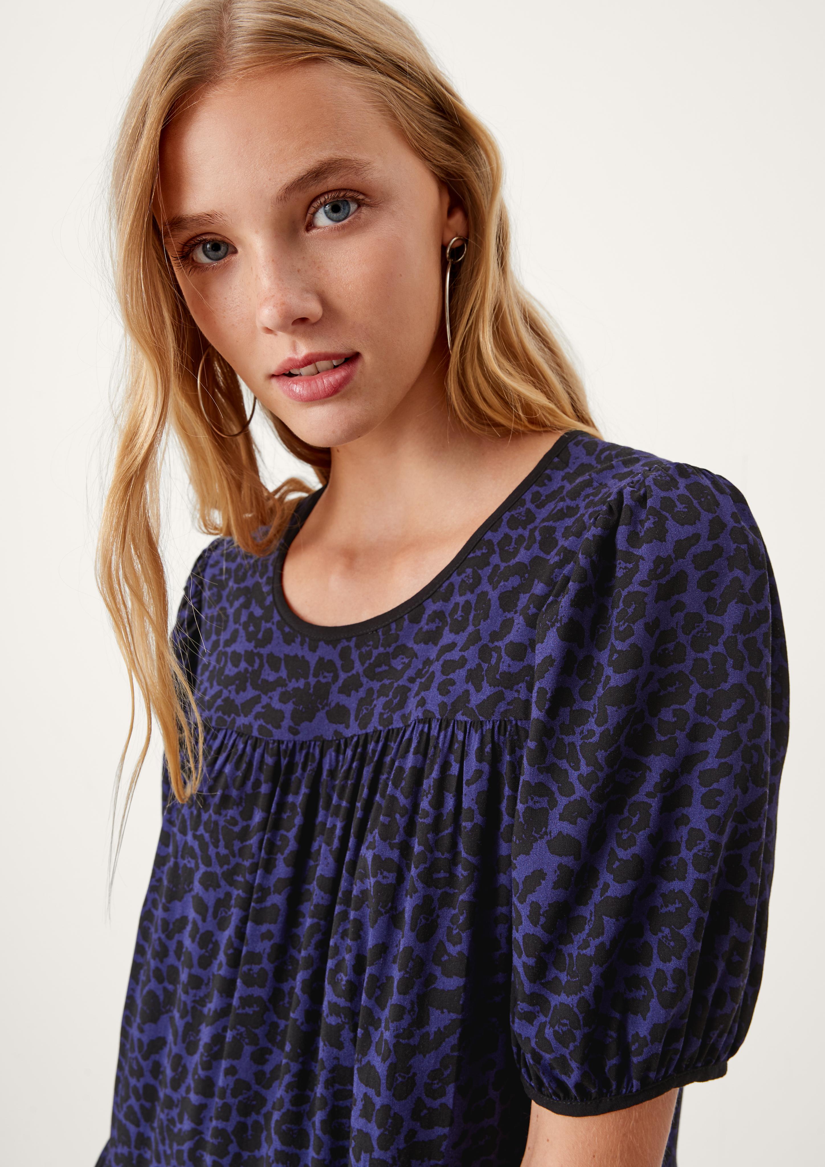 Stufenkleid mit Animalprint  2125255-56A1