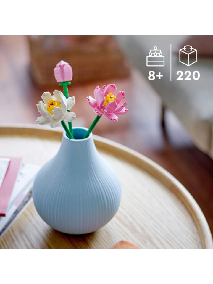 LEGO Botanical Collection Lotusblumen in Mehrfarbig ab 8 Jahre günstig kaufen onesize