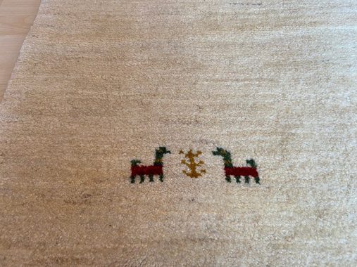 Orientteppich Original Perserteppich Perser Gabbeh Teppich 200x154 Handgeknüpft, Morgenlandbazar, Handgeknüpft mit Echtheitszertifikat