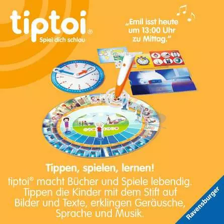 tiptoi® Wir lernen die Uhr - Lernspiel ab 6 Jahren