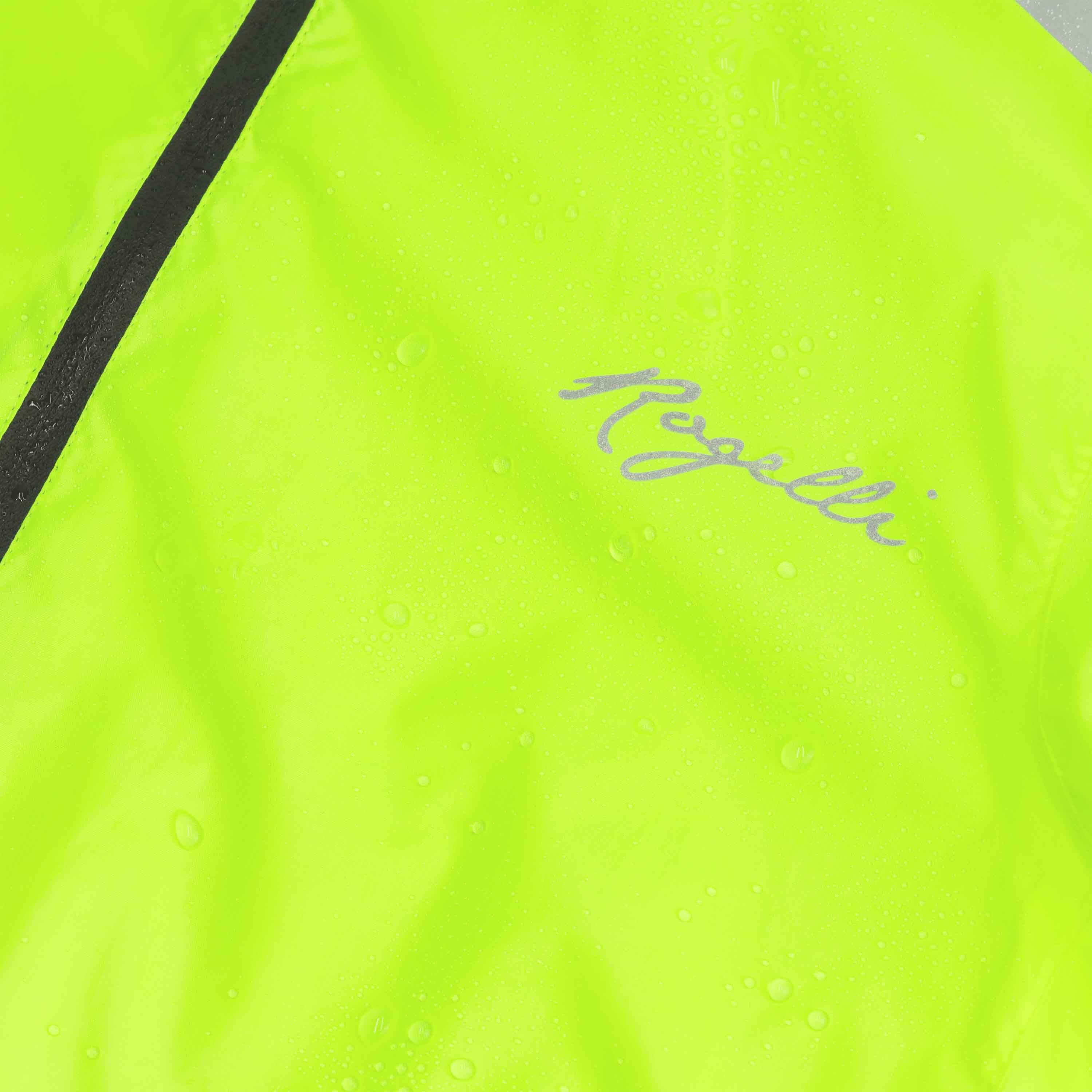 Rogelli Core Fluor Yellow Damen Fahrrad Regenjacke