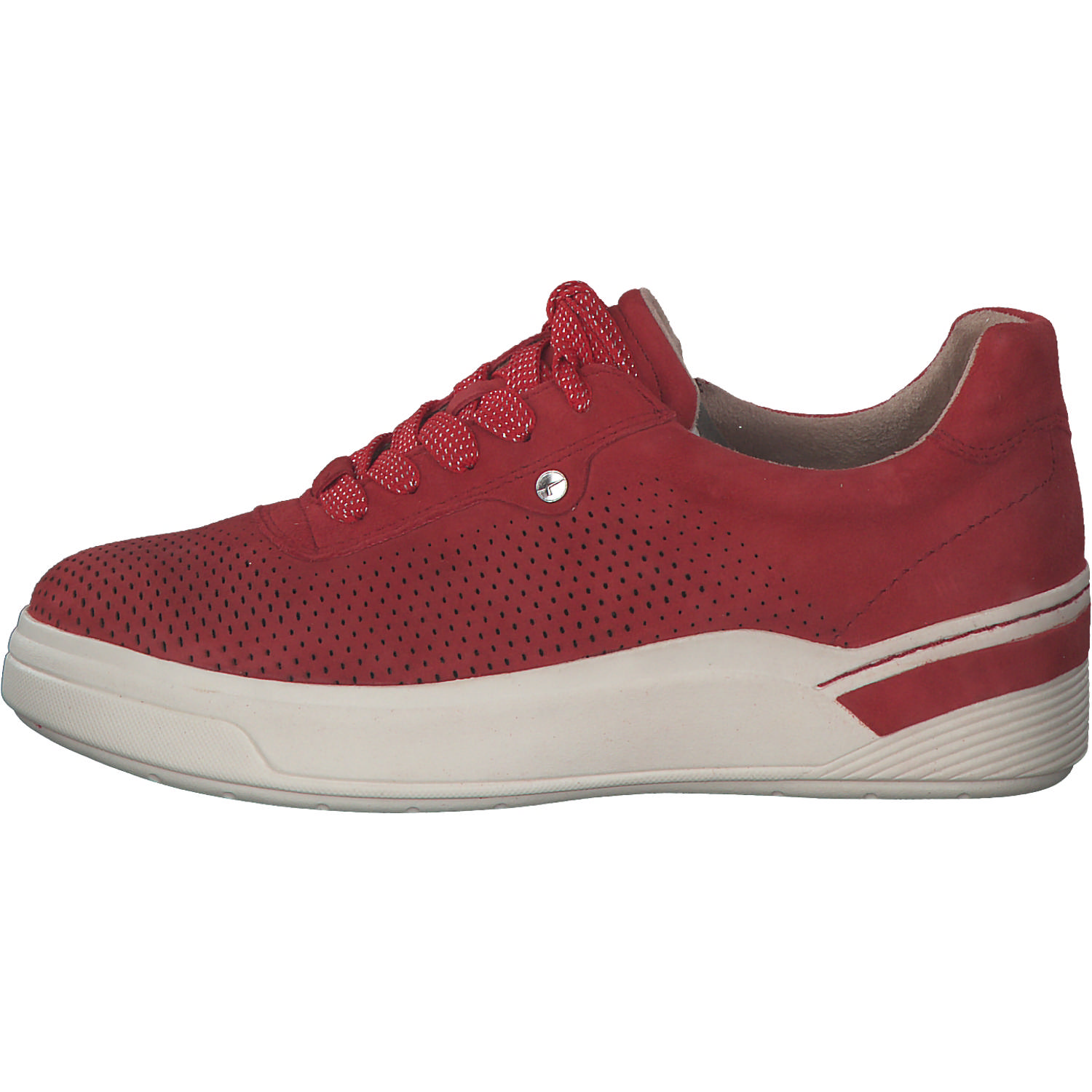 Tamaris 23726, Sneakers Low, Damen, Rot