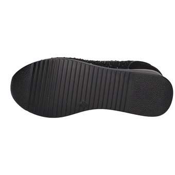 Barbarella Slip On Sneaker in schwarz