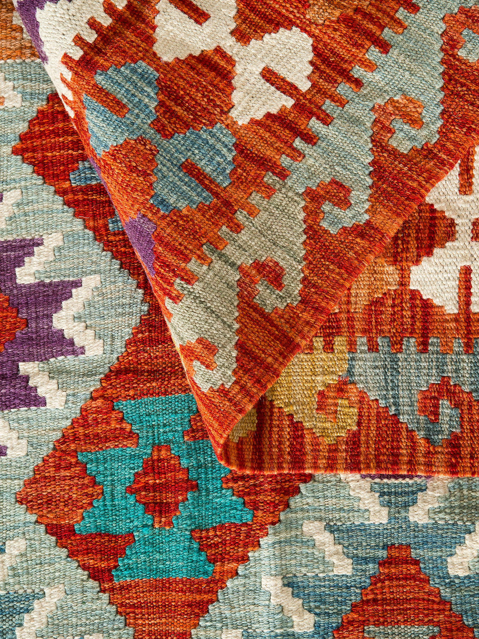 Afghan Kelim ca. 168 x 245 cm, Unikat / Einzelstück