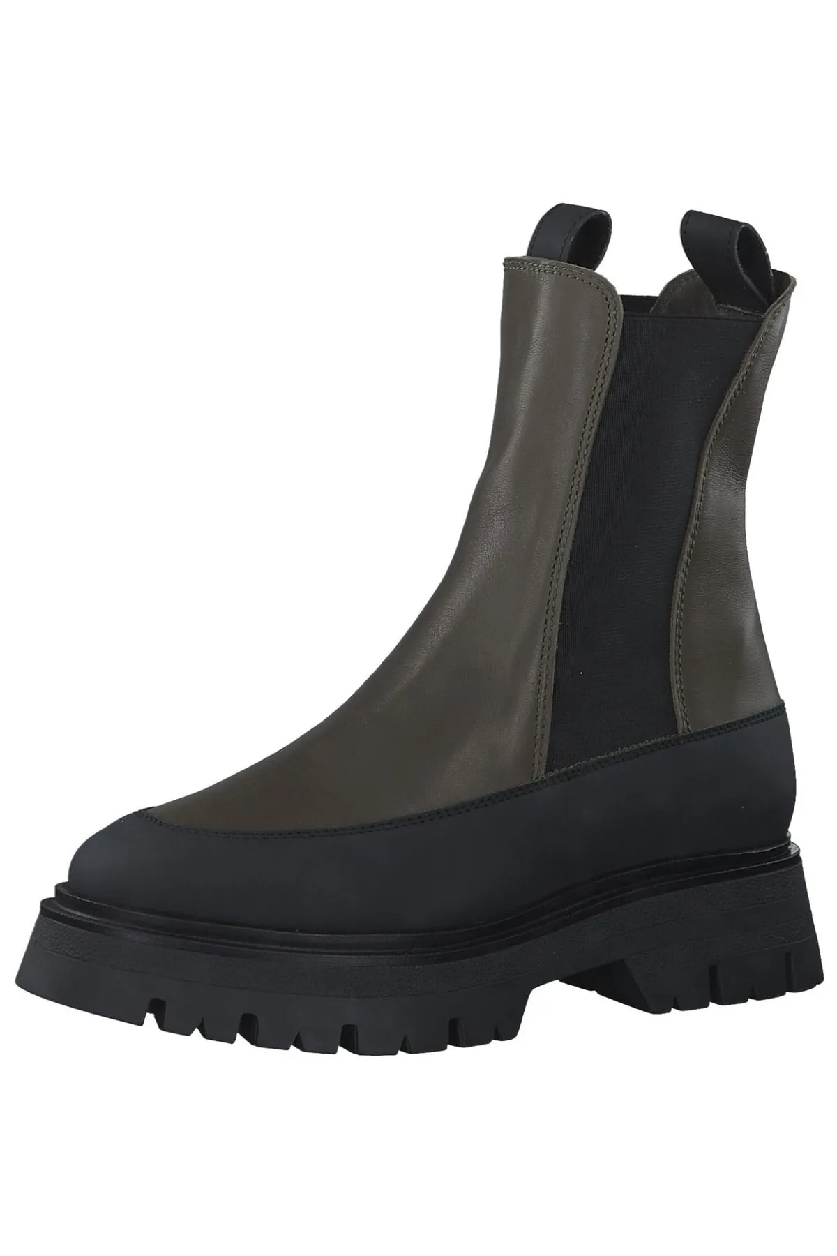 Tamaris  Schneestiefel - Grün - Blockabsatz